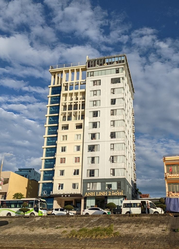 Vị trí của khách sạn Anh Linh 2 hotel Quảng Bình